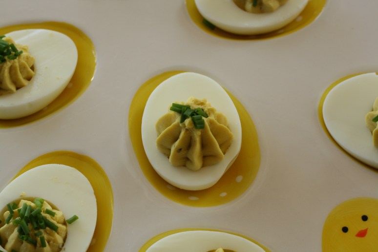 Truffle deviled egg