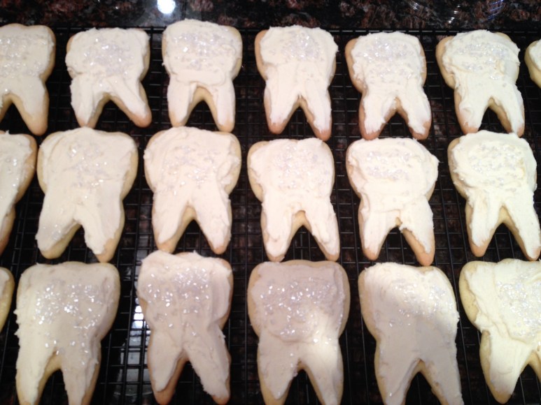 Teeth cookies