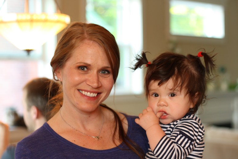 Mommy and the Birthday Girl!